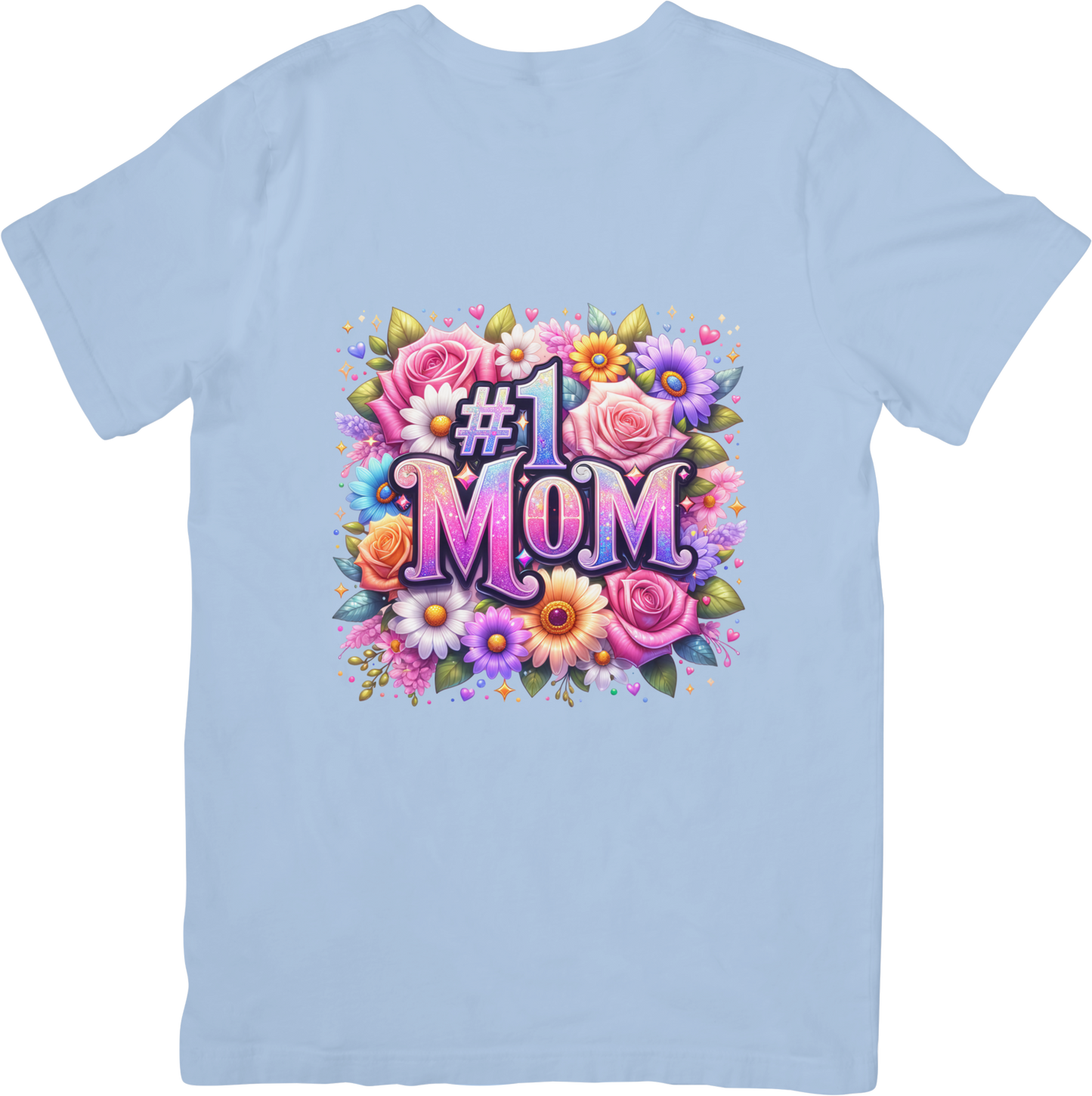 #1 MOM- T-shirt