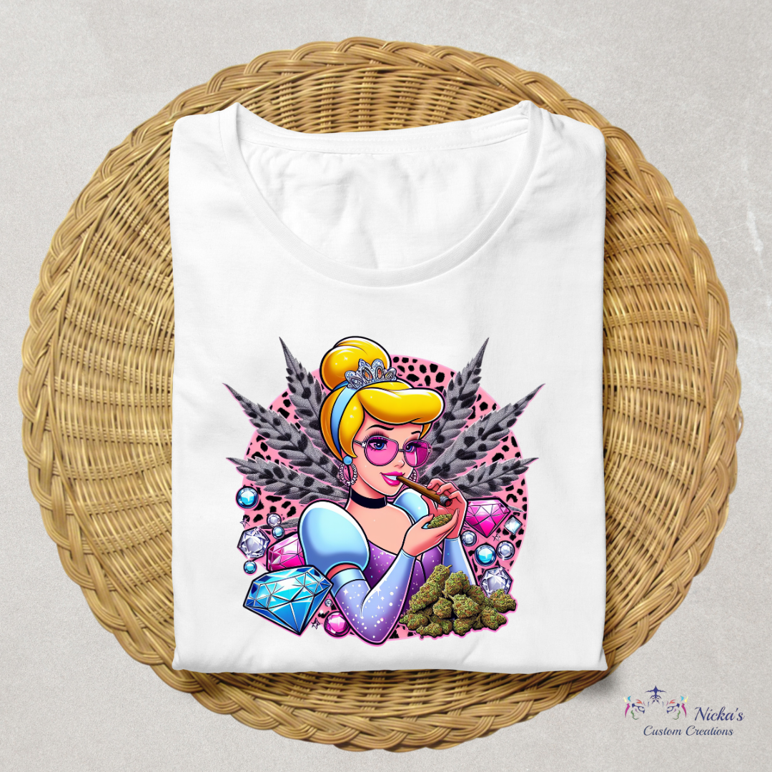 Cinder- Hella- Baked(Cinderella Collection) T-shirt