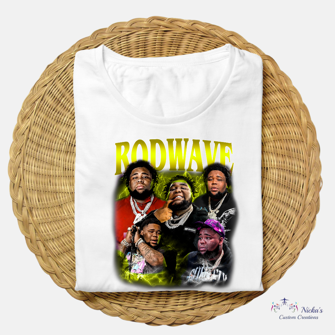 RODWAVE/White- T-shirt