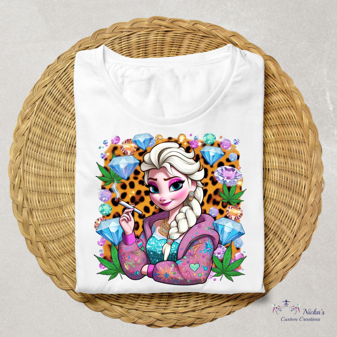 Ice Queen Kush(Elsa)- T-shirt