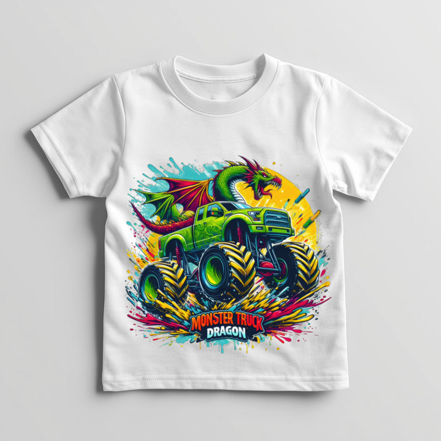 Dragon Monster Truck- T-shirt