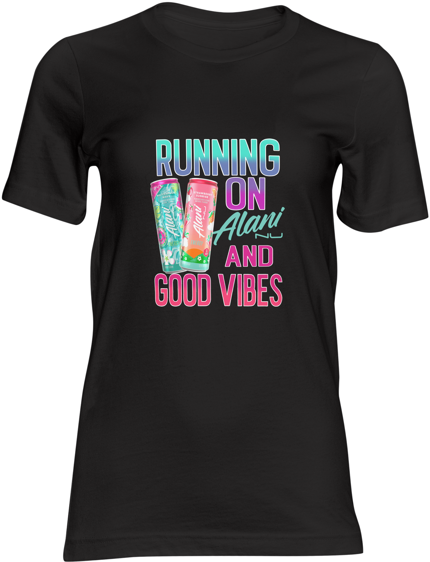 Running a Alani & Good Vibes- T-shirt