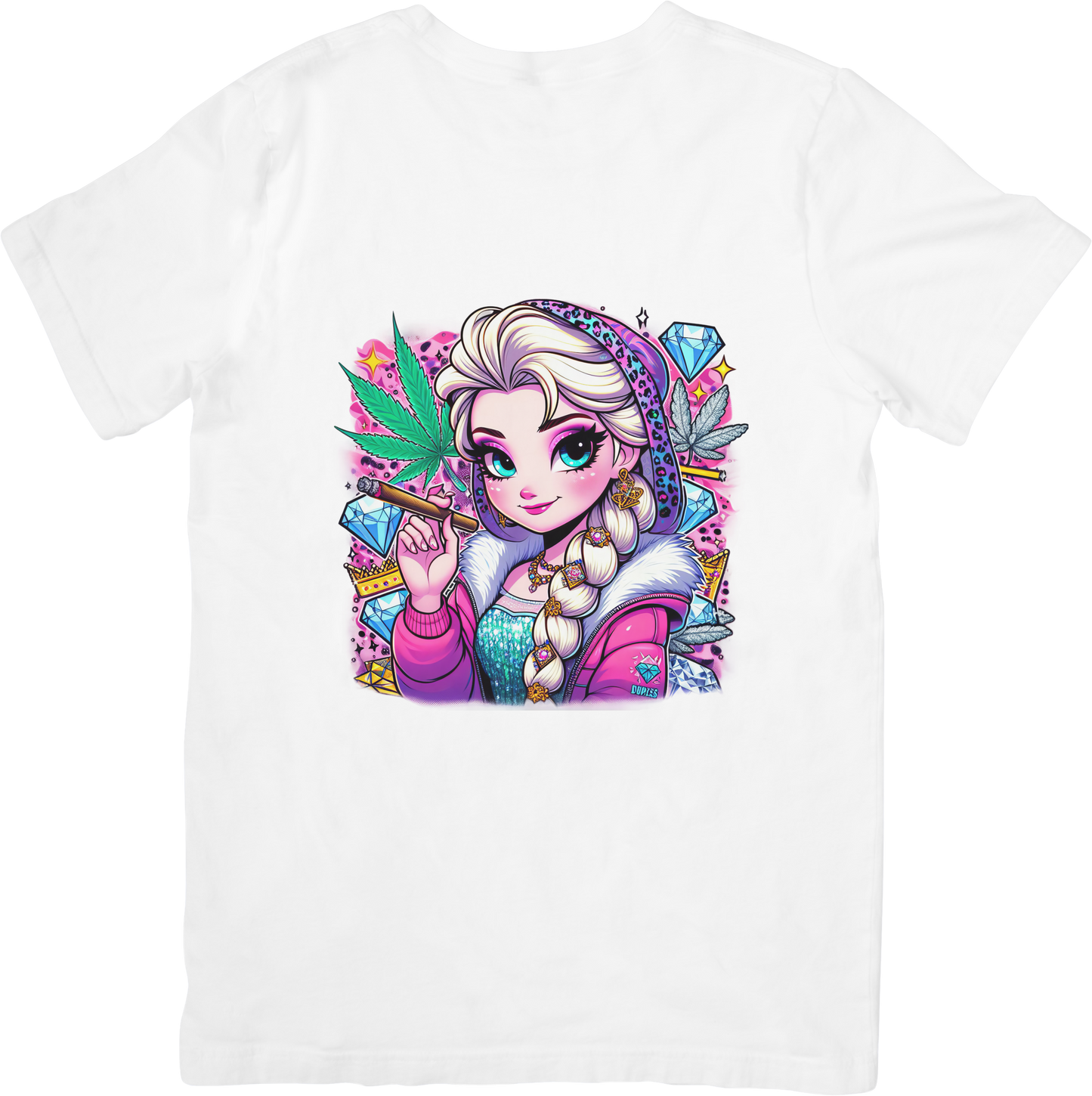Chill & Indica(Elsa)- T-shirt