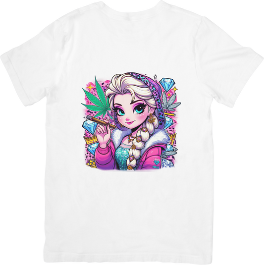 Chill & Indica(Elsa)- T-shirt