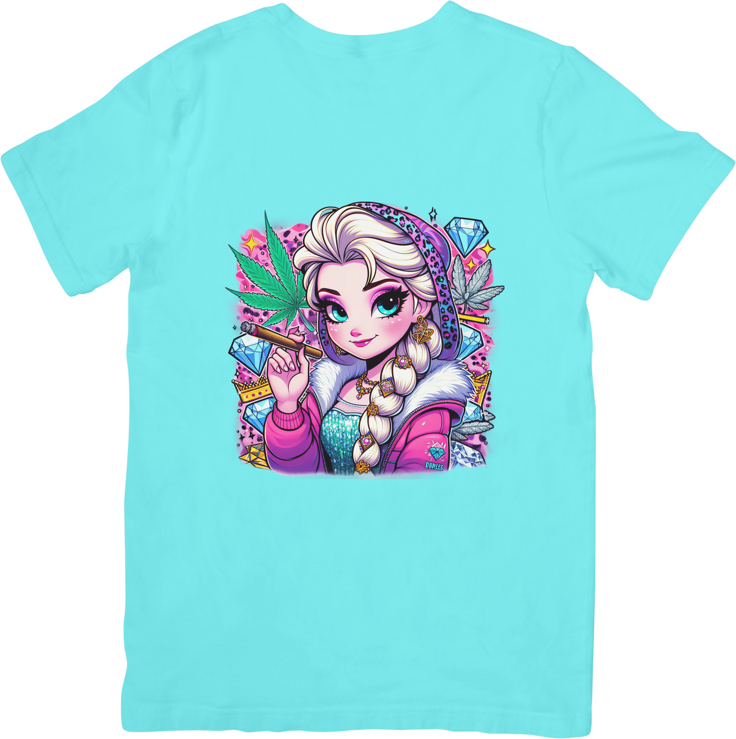 Chill & Indica(Elsa)- T-shirt