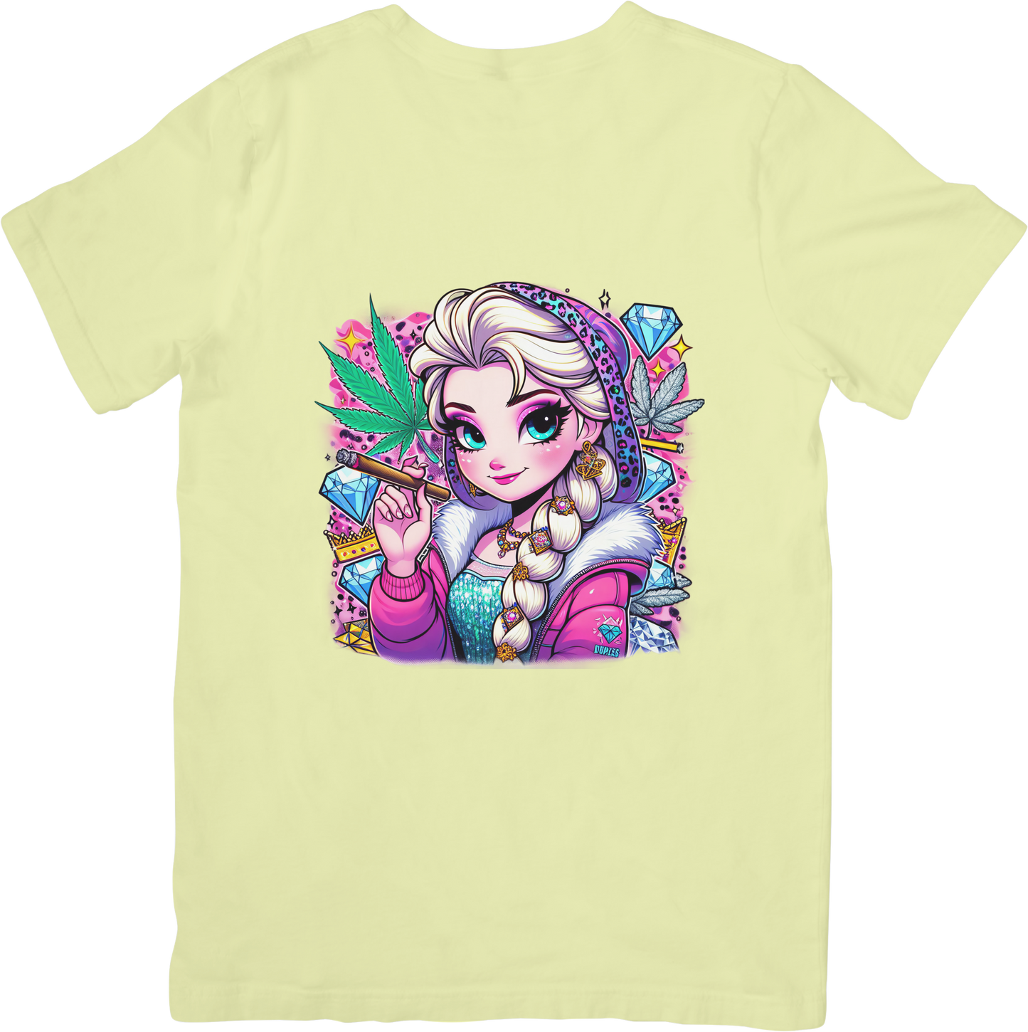 Chill & Indica(Elsa)- T-shirt