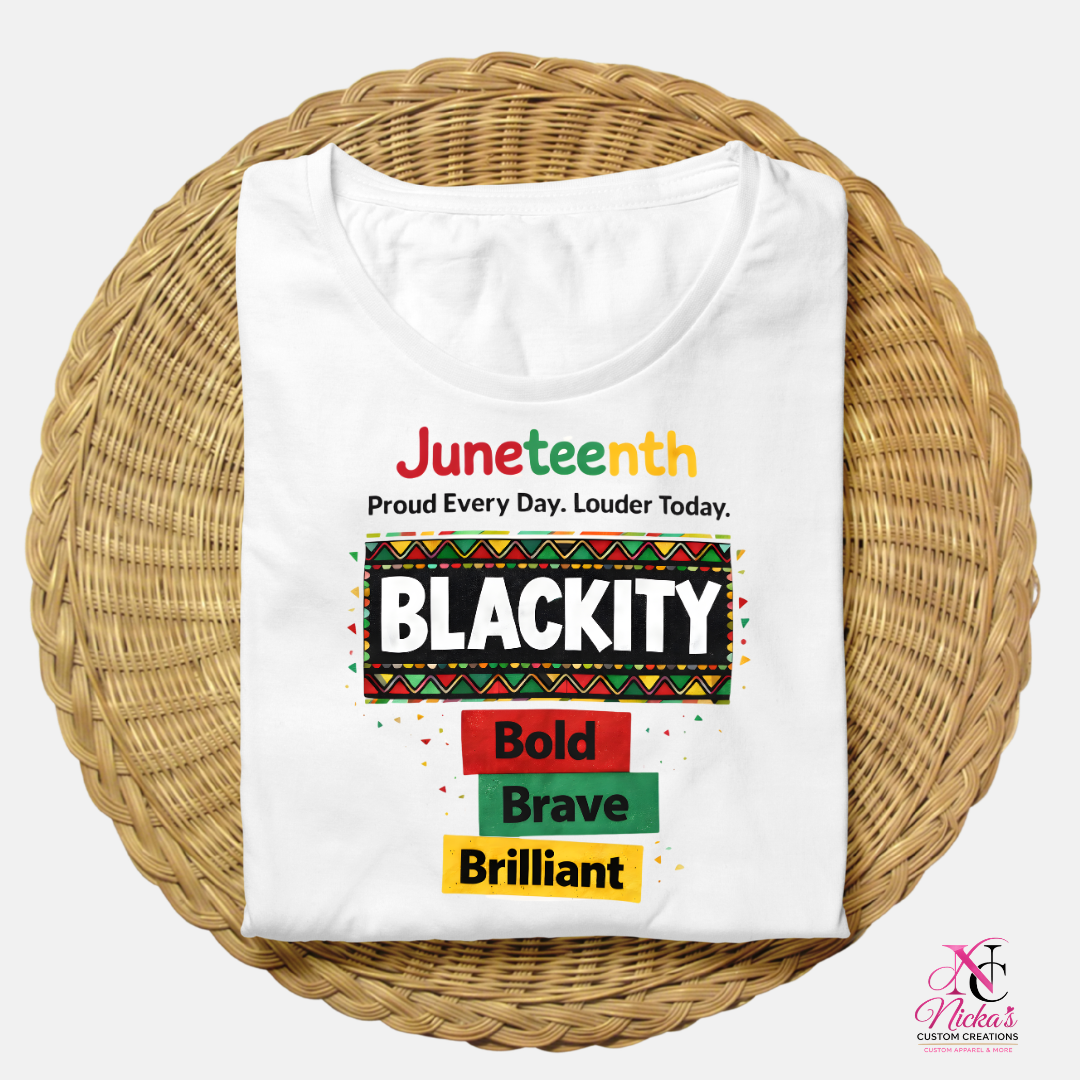 Blackity Bold & Brilliant- T-shirt