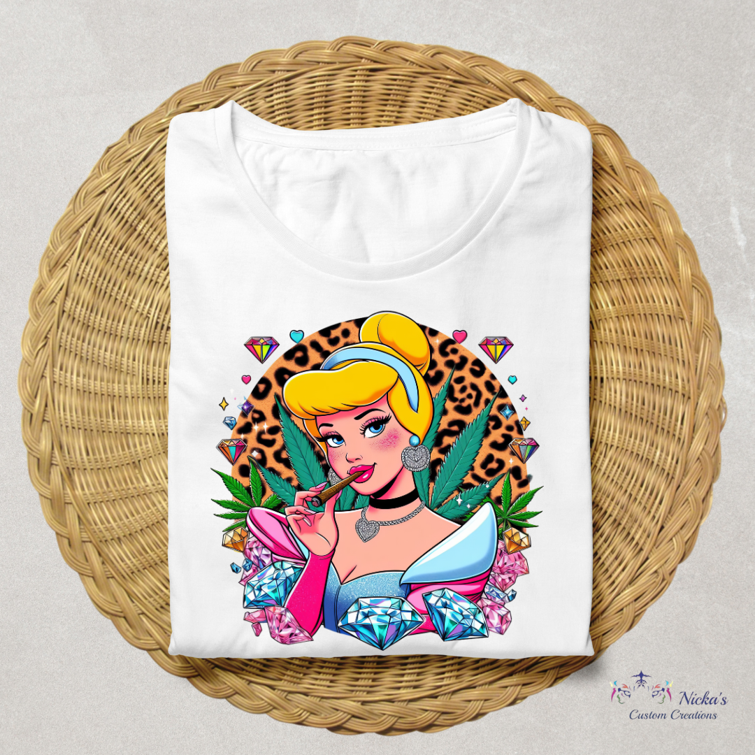 Cinder- Hella- Baked(Cinderella Collection) T-shirt