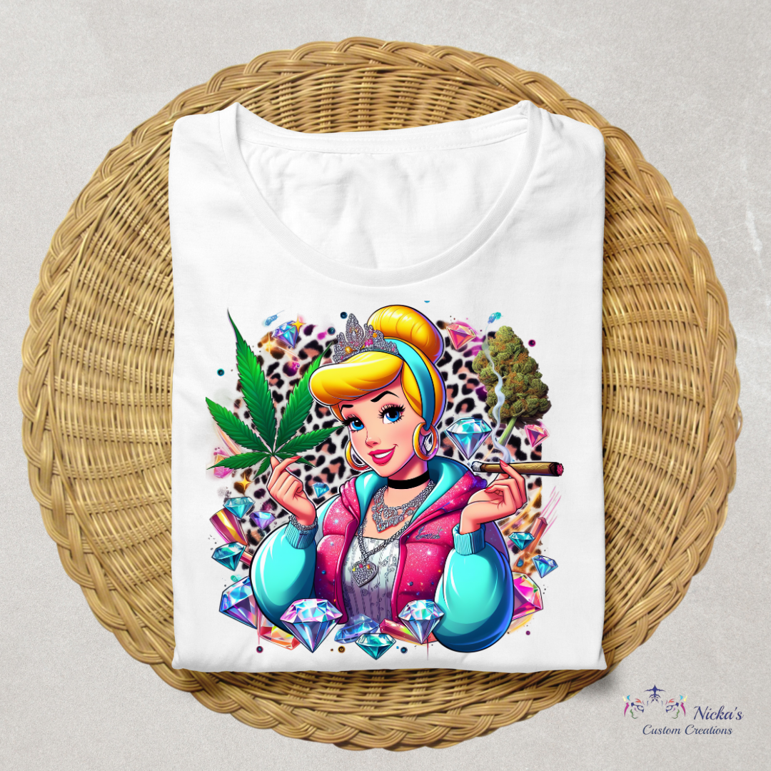 Cinder- Hella- Baked(Cinderella Collection) T-shirt