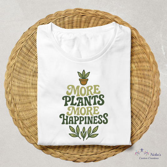 More Plants More Happiness