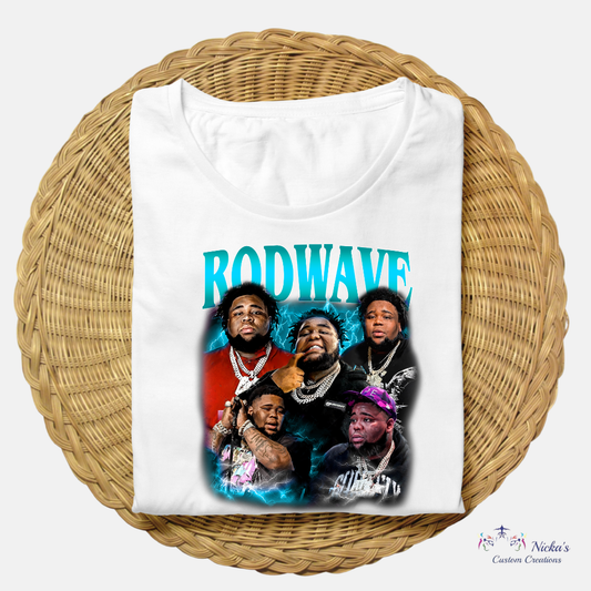 RODWAVE/White- T-shirt