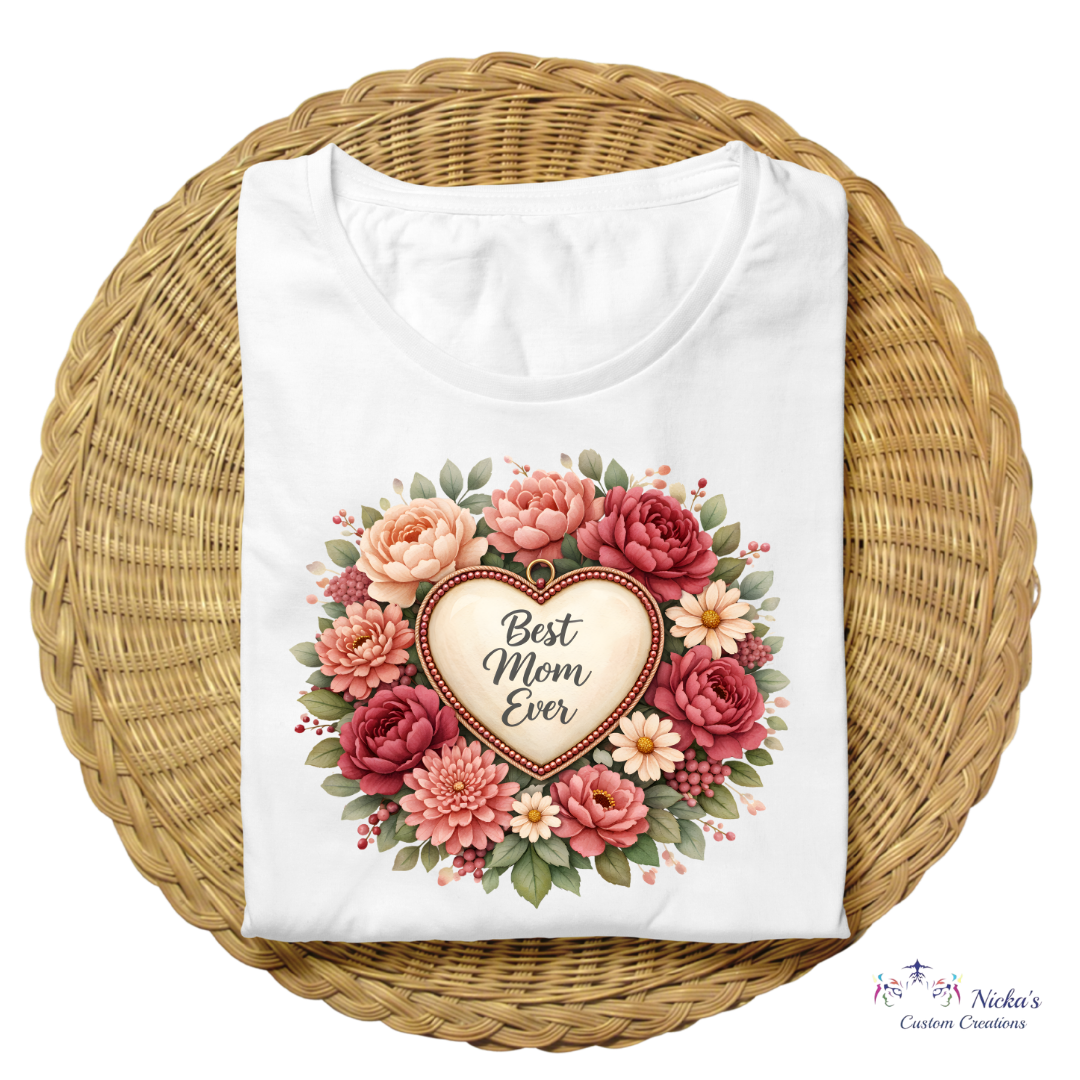 Best Mom- T-shirt