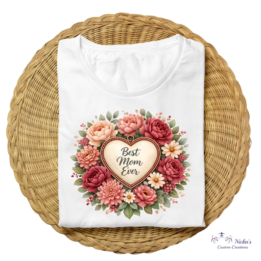 Best Mom- T-shirt