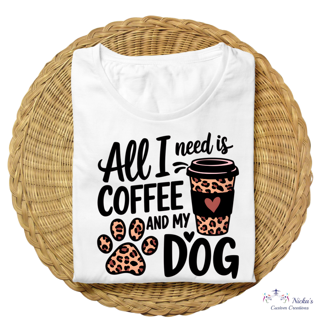 Coffee & My Dog..- T-shirt