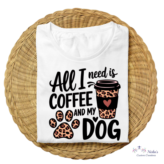 Coffee & My Dog..- T-shirt
