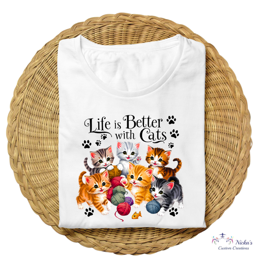 Life is Better with cats