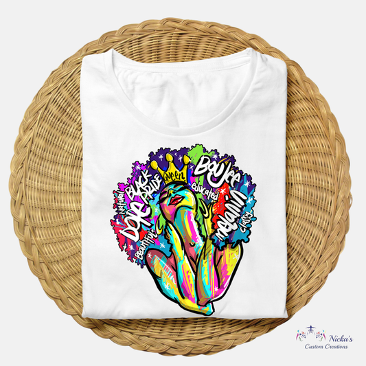 Affirmation Queen- T-shirt