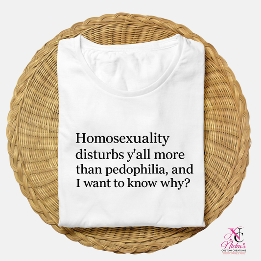 I Want to Know Why?- T-shirt