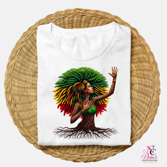 Freedom Flows Through Me- T-shirt