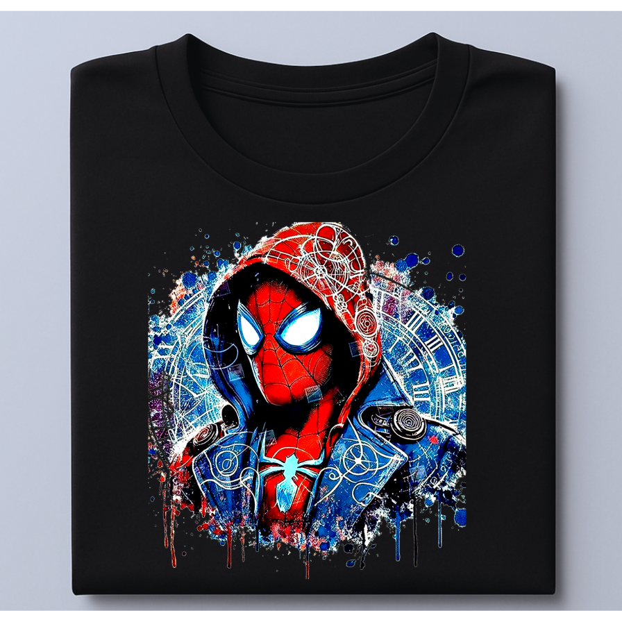 Hooded Spiderman- T-shirt