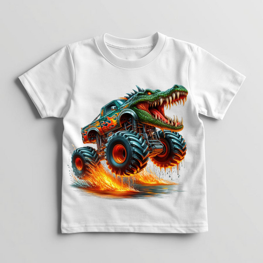 Alligator Monster Truck- T-shirt