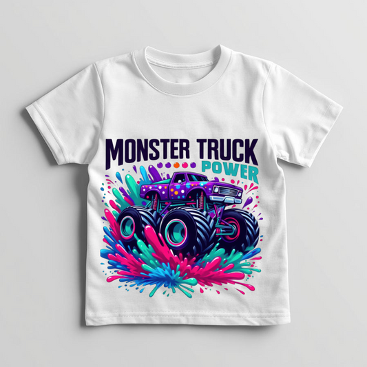 Monster Truck Power- T-shirt