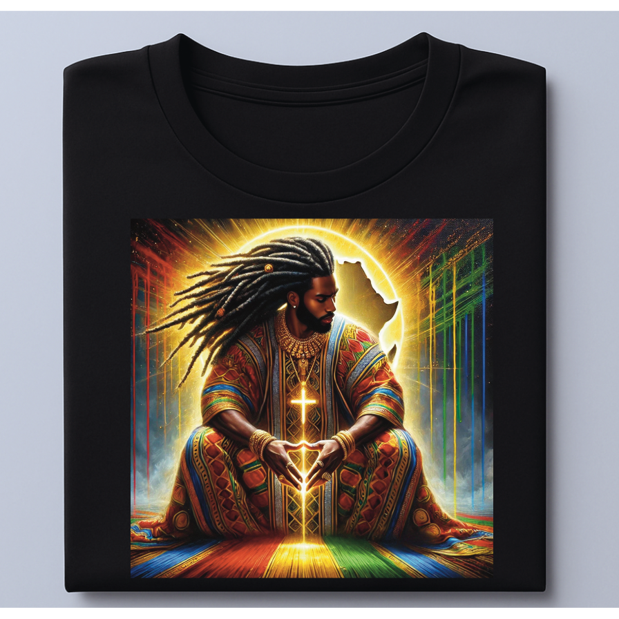 Black King Ezra- T-shirt
