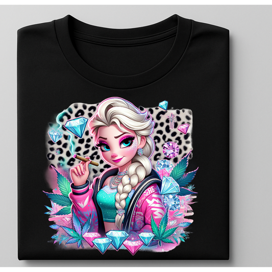 Ice Queen Kush(Elsa)- T-shirt