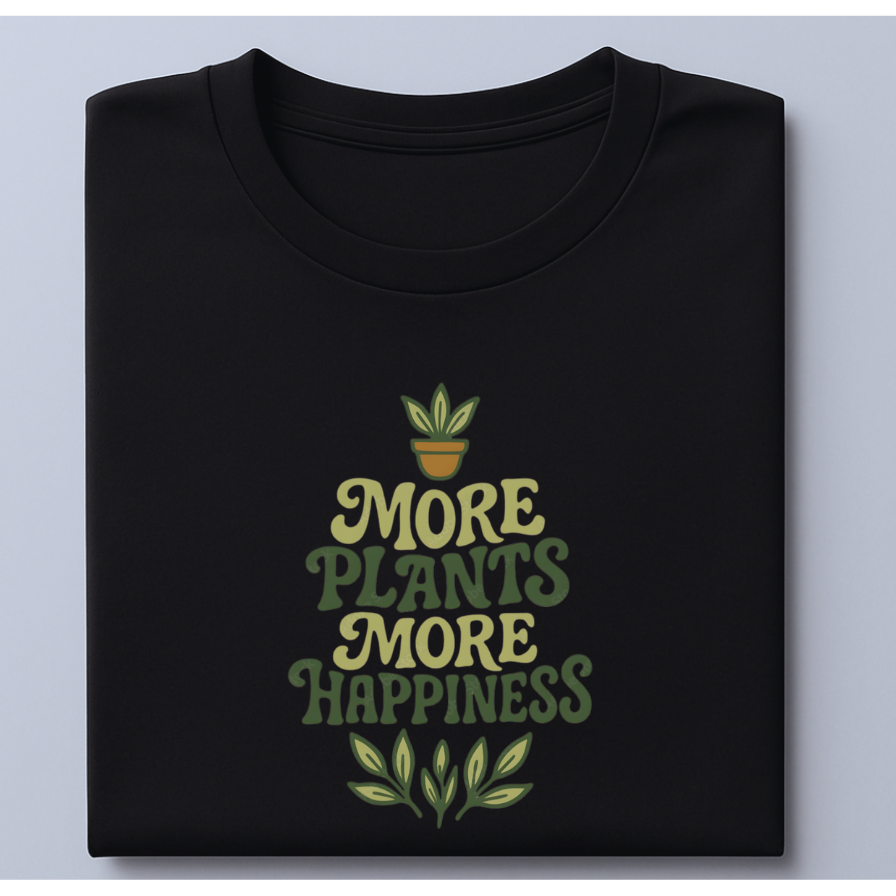 More Plants More Happiness