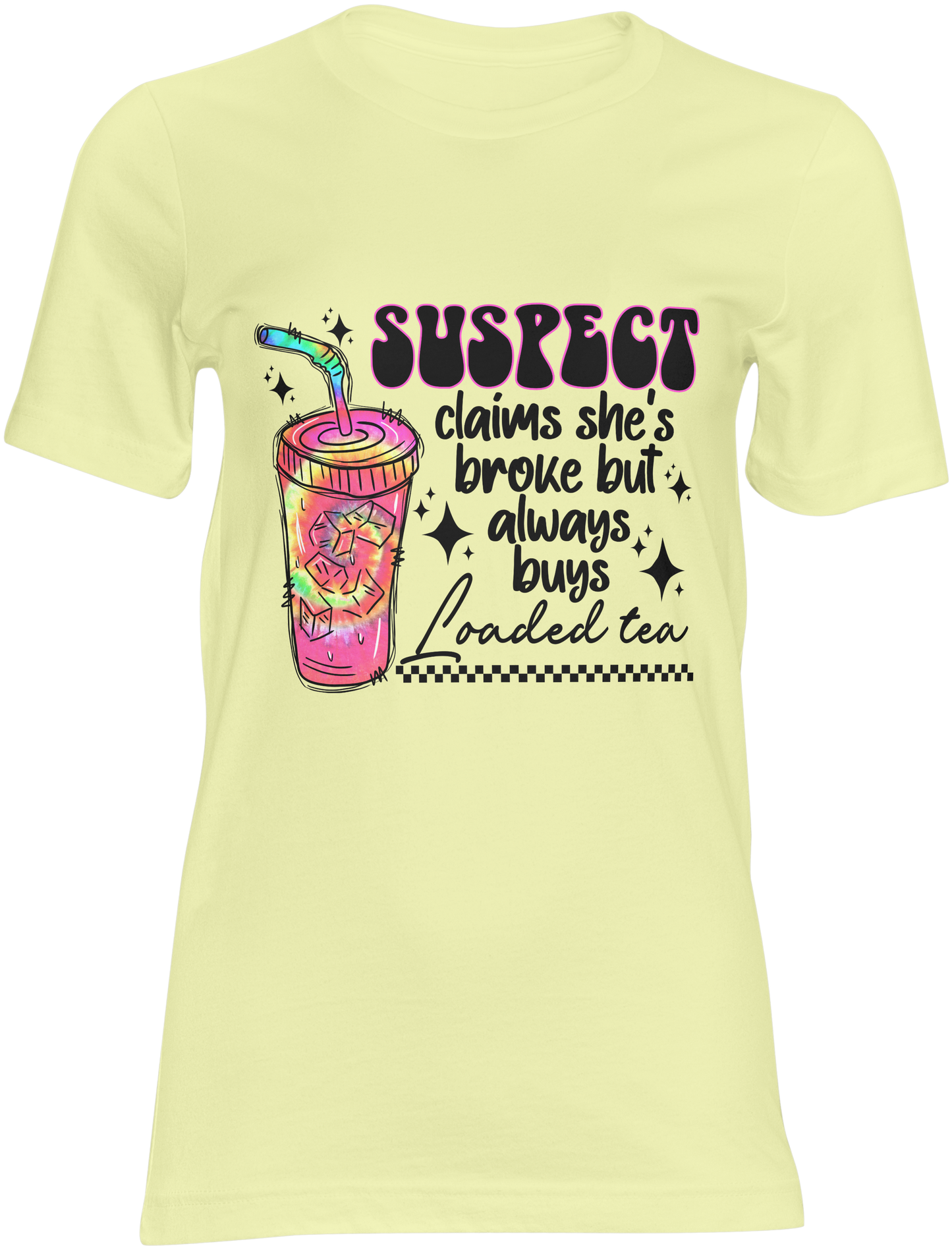 Loaded Tea Suspect- T-shirt