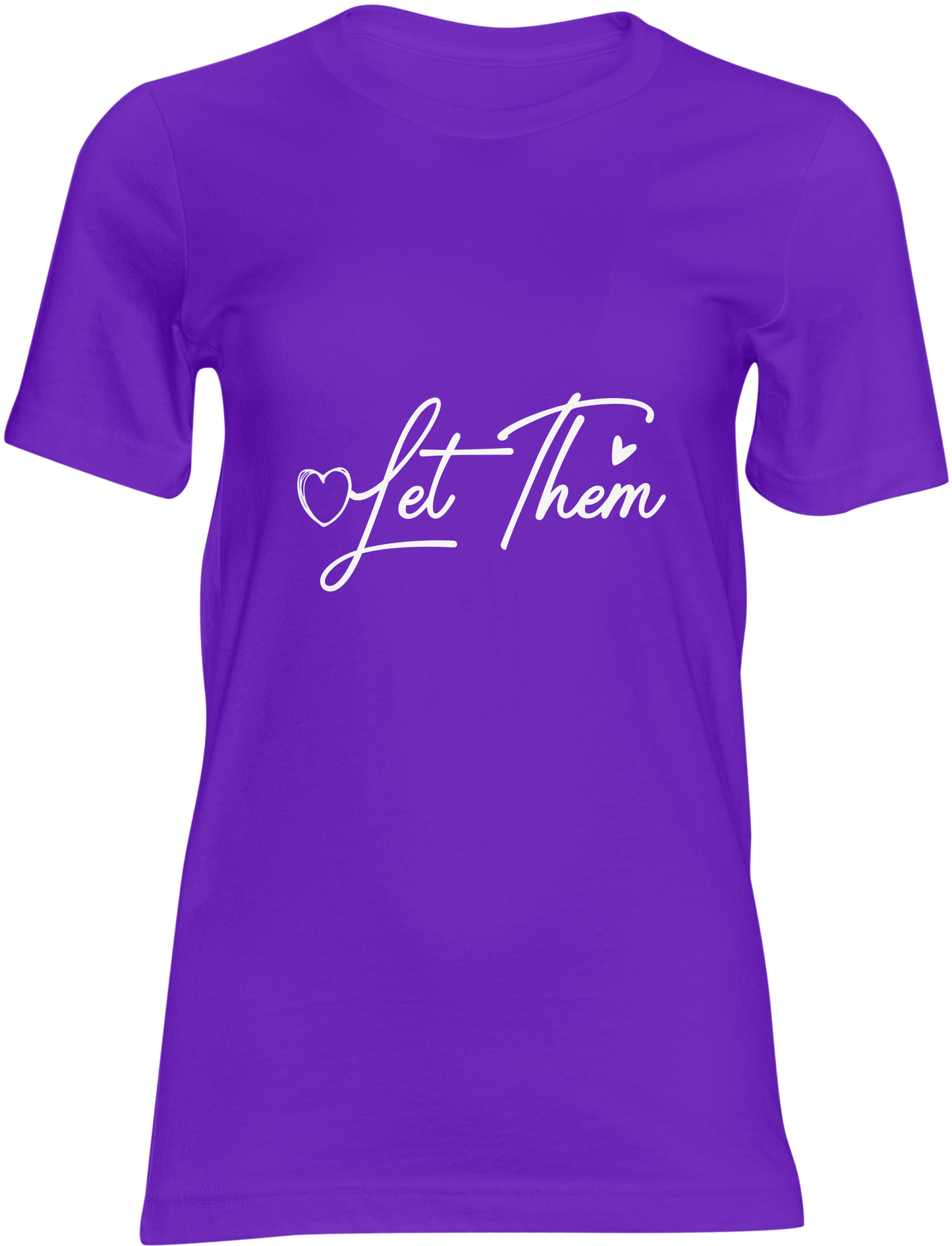 Let Them/heart/Black- T-shirt