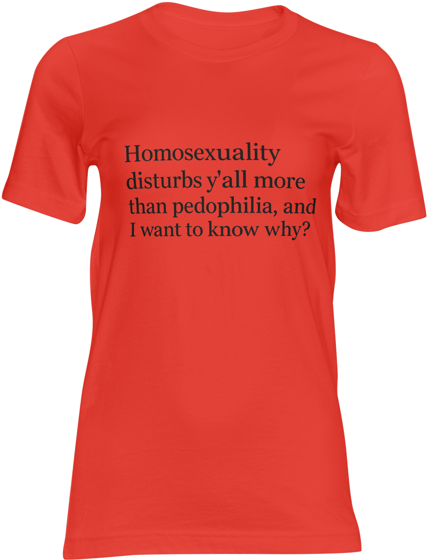 I Want to Know Why?- T-shirt