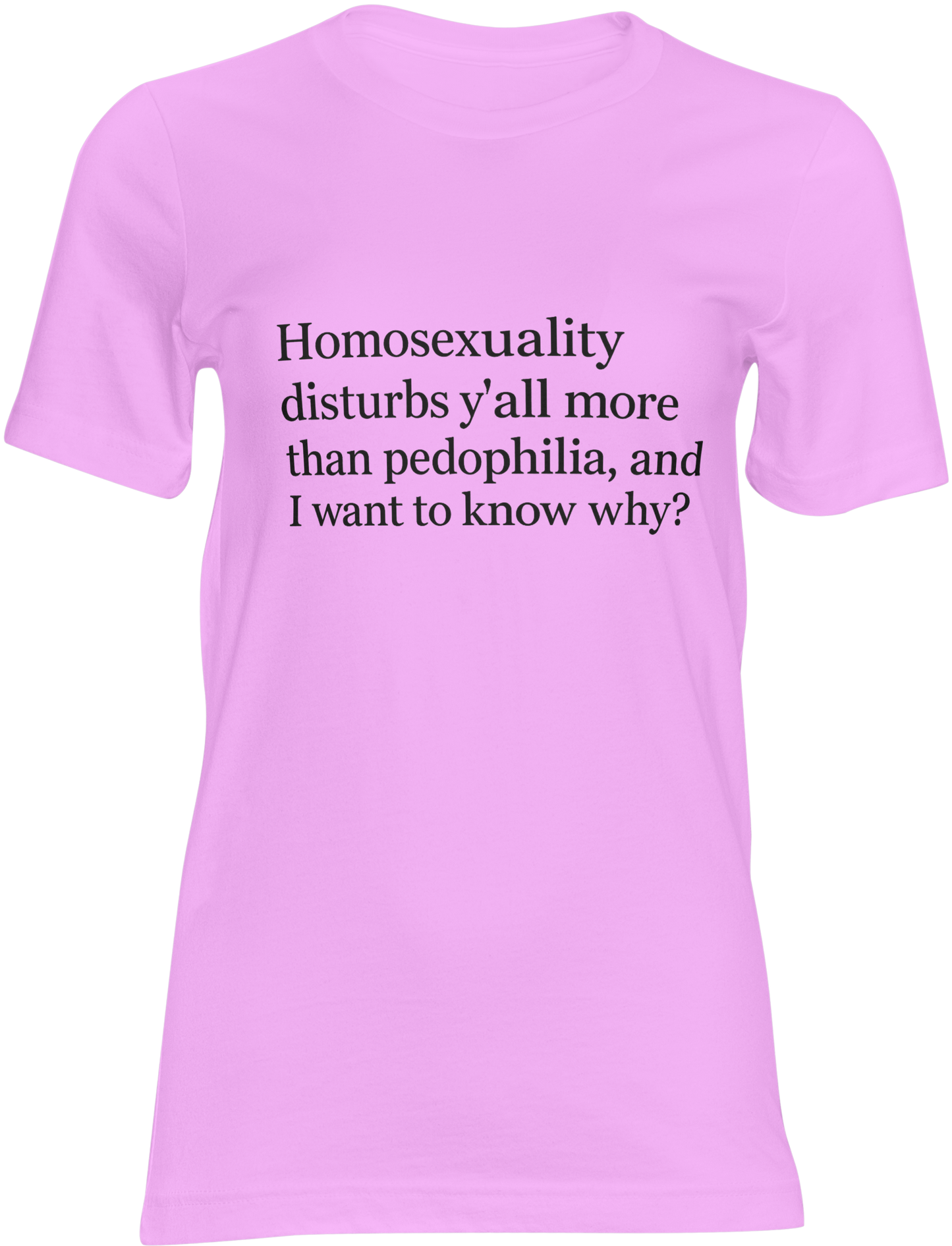 I Want to Know Why?- T-shirt